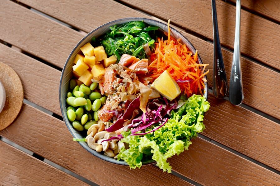 A poke bowl