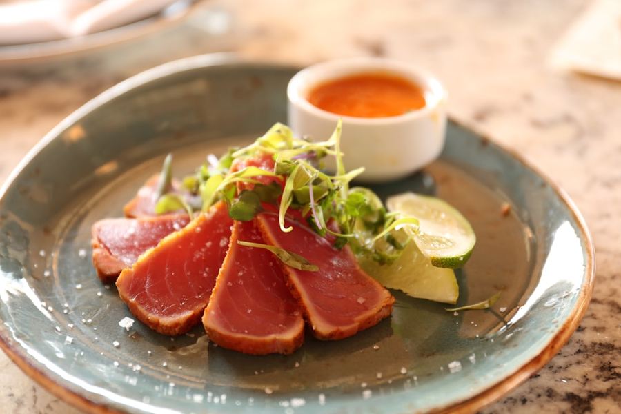 Seared ahi