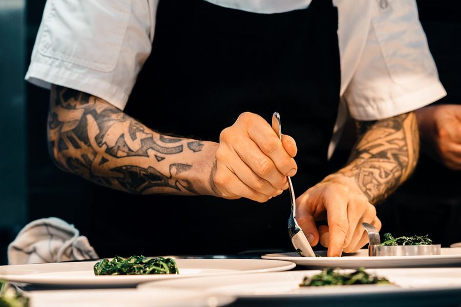 A chef's counter dish from one of Honolulu's most creative kitchens