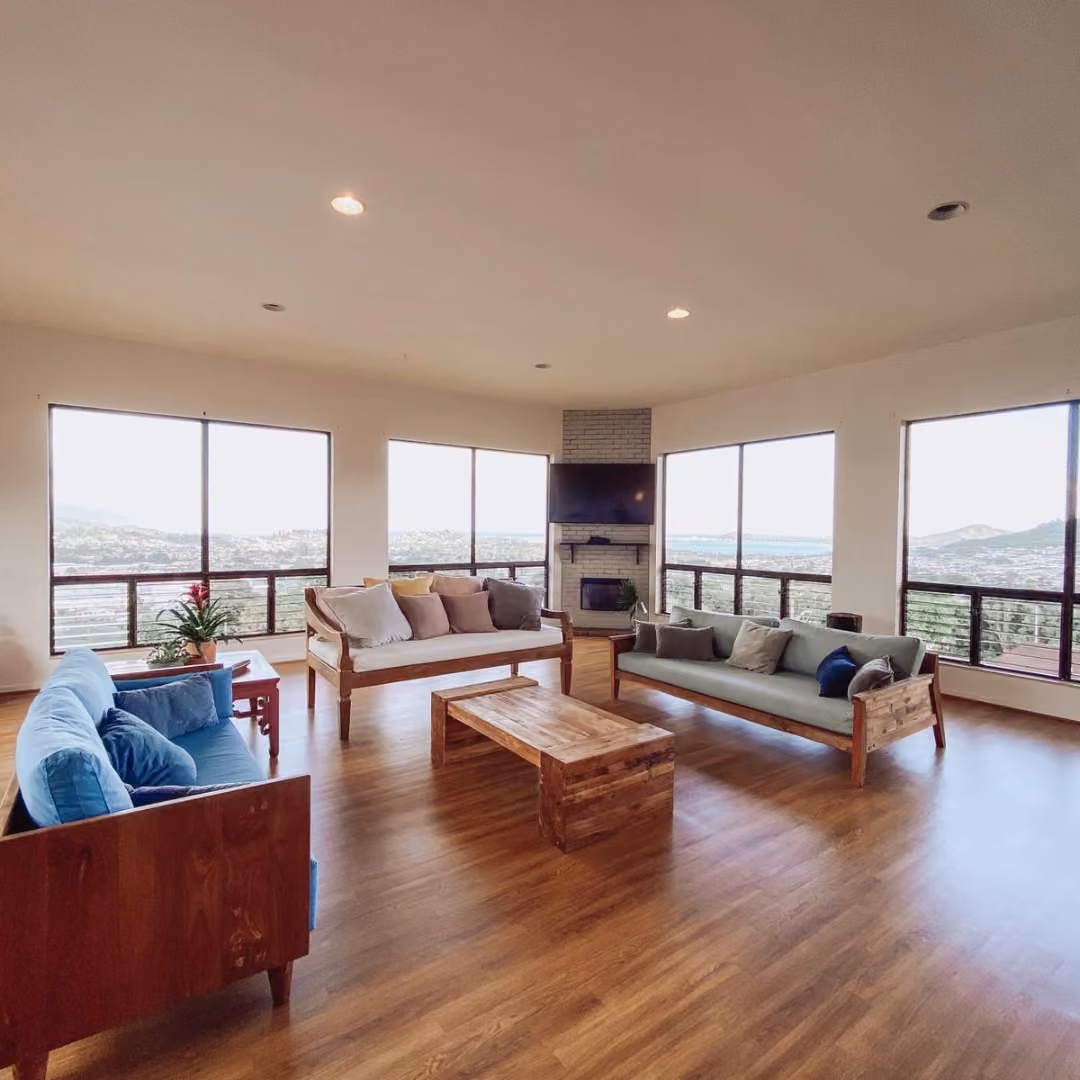Panoramic Ocean & Mountain View